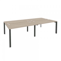 Рабочая станция на П-образном м/к Рива ONIX O.MP-D.RS-4.3.7 Дуб Аттик/Антрацит