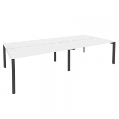 Рабочая станция на П-образном м/к Рива ONIX O.MP-D.RS-4.4.7 Белый Бриллиант/Антрацит