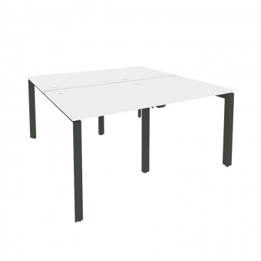 Рабочая станция на П-образном м/к Рива ONIX O.MP-D.RS-4.0.8 Белый Бриллиант/Антрацит