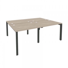 Рабочая станция на П-образном м/к Рива ONIX O.MP-D.RS-4.1.8 Дуб Аттик/Антрацит