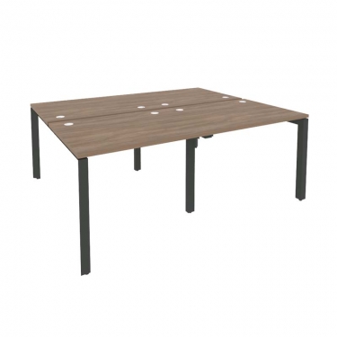 Рабочая станция на П-образном м/к Рива ONIX O.MP-D.RS-4.1.8 Дуб Аризона/Антрацит