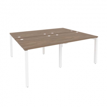 Рабочая станция на П-образном м/к Рива ONIX O.MP-D.RS-4.1.8 Дуб Аризона/Белый