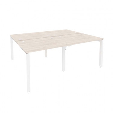 Рабочая станция на П-образном м/к Рива ONIX O.MP-D.RS-4.1.8 Денвер Светлый/Белый