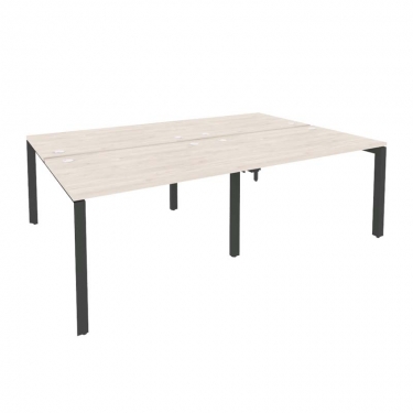 Рабочая станция на П-образном м/к Рива ONIX O.MP-D.RS-4.2.8 Денвер Светлый/Антрацит