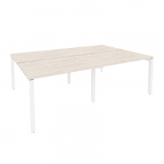 Рабочая станция на П-образном м/к Рива ONIX O.MP-D.RS-4.2.8 Денвер Светлый/Белый