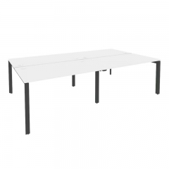 Рабочая станция на П-образном м/к Рива ONIX O.MP-D.RS-4.3.8 Белый Бриллиант/Антрацит