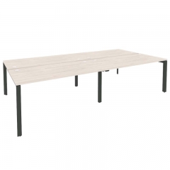 Рабочая станция на П-образном м/к Рива ONIX O.MP-D.RS-4.4.8 Денвер Светлый/Антрацит