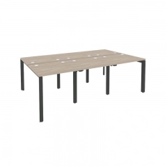 Рабочая станция на П-образном м/к Рива ONIX O.MP-D.RS-6.0.7 Дуб Аттик/Антрацит