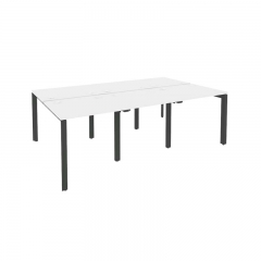 Рабочая станция на П-образном м/к Рива ONIX O.MP-D.RS-6.0.7 Белый Бриллиант/Антрацит