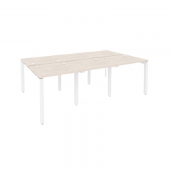 Рабочая станция на П-образном м/к Рива ONIX O.MP-D.RS-6.0.7 Денвер Светлый/Белый