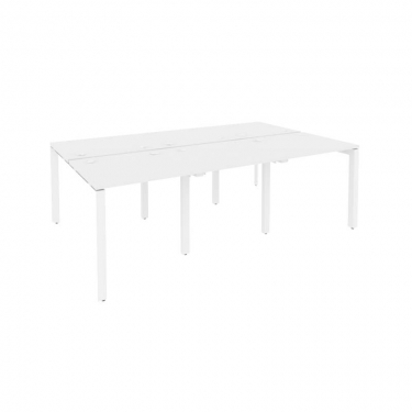 Рабочая станция на П-образном м/к Рива ONIX O.MP-D.RS-6.0.7 Белый Бриллиант