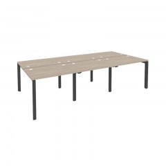 Рабочая станция на П-образном м/к Рива ONIX O.MP-D.RS-6.1.7 Дуб Аттик/Антрацит