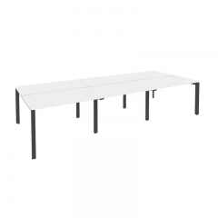 Рабочая станция на П-образном м/к Рива ONIX O.MP-D.RS-6.2.7 Белый Бриллиант/Антрацит