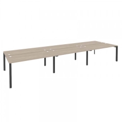 Рабочая станция на П-образном м/к Рива ONIX O.MP-D.RS-6.4.7 Дуб Аттик/Антрацит