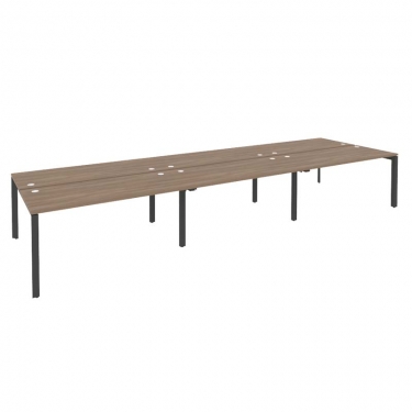 Рабочая станция на П-образном м/к Рива ONIX O.MP-D.RS-6.4.7 Дуб Аризона/Антрацит