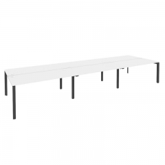 Рабочая станция на П-образном м/к Рива ONIX O.MP-D.RS-6.4.7 Белый Бриллиант/Антрацит