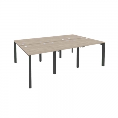 Рабочая станция на П-образном м/к Рива ONIX O.MP-D.RS-6.0.8 Дуб Аттик/Антрацит