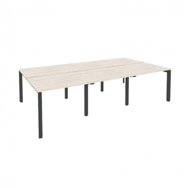 Рабочая станция на П-образном м/к Рива ONIX O.MP-D.RS-6.1.8 Денвер Светлый/Антрацит