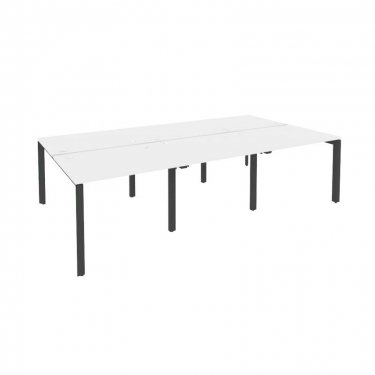 Рабочая станция на П-образном м/к Рива ONIX O.MP-D.RS-6.1.8 Белый Бриллиант/Антрацит