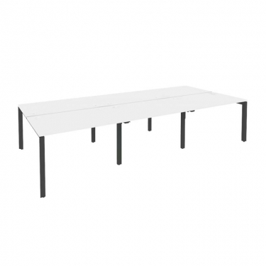 Рабочая станция на П-образном м/к Рива ONIX O.MP-D.RS-6.2.8 Белый Бриллиант/Антрацит