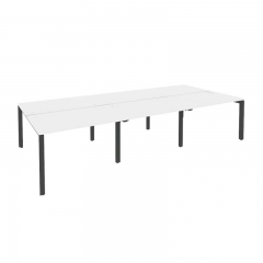 Рабочая станция на П-образном м/к Рива ONIX O.MP-D.RS-6.2.8 Белый Бриллиант/Антрацит