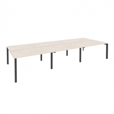 Рабочая станция на П-образном м/к Рива ONIX O.MP-D.RS-6.3.8 Денвер Светлый/Антрацит