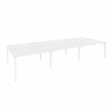 Рабочая станция на П-образном м/к Рива ONIX O.MP-D.RS-6.3.8 Белый Бриллиант