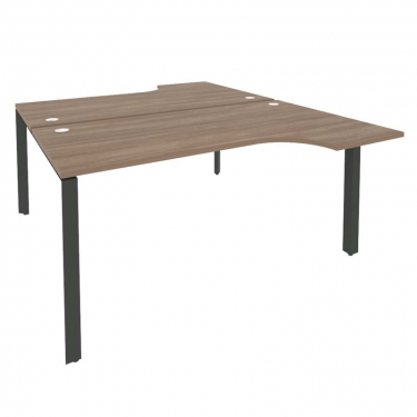 Рабочая станция на П-образном м/к Рива ONIX O.MP-D.SA-1 Дуб Аризона/Антрацит
