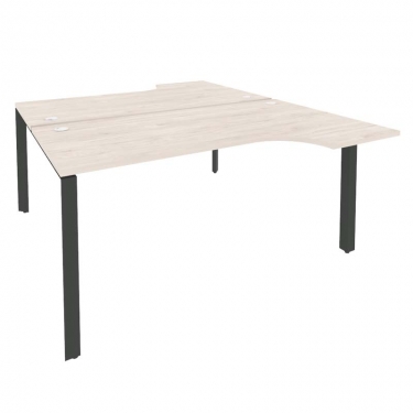 Рабочая станция на П-образном м/к Рива ONIX O.MP-D.SA-1 Денвер Светлый/Антрацит