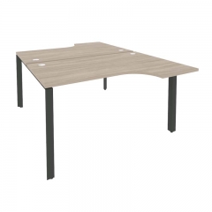 Рабочая станция на П-образном м/к Рива ONIX O.MP-D.SA-2 Дуб Аттик/Антрацит