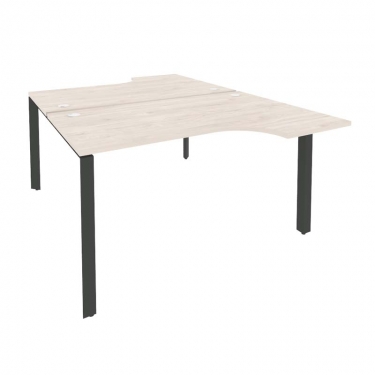 Рабочая станция на П-образном м/к Рива ONIX O.MP-D.SA-2 Денвер Светлый/Антрацит