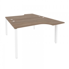 Рабочая станция на П-образном м/к Рива ONIX O.MP-D.SA-2 Дуб Аризона/Белый