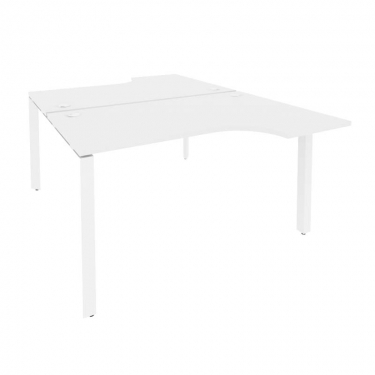 Рабочая станция на П-образном м/к Рива ONIX O.MP-D.SA-2 Белый Бриллиант