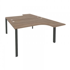 Рабочая станция на П-образном м/к Рива ONIX O.MP-D.SA-3 Дуб Аризона/Антрацит