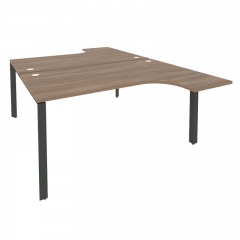 Рабочая станция на П-образном м/к Рива ONIX O.MP-D.SA-4 Дуб Аризона/Антрацит