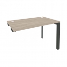 Стол-приставка на П-образном м/к к опорным элементам Рива ONIX O.MP-SPR-2.7 Дуб Аттик/Антрацит