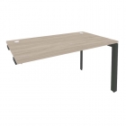 Стол-приставка на П-образном м/к к опорным элементам Рива ONIX O.MP-SPR-3.8 Дуб Аризона/Антрацит