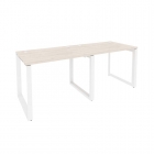 Рабочая станция на О-образном м/к Рива ONIX O.MO-RS-2.1.7 Денвер Светлый/Белый