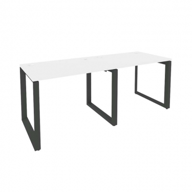 Рабочая станция на О-образном м/к Рива ONIX O.MO-RS-2.1.7 Белый Бриллиант/Антрацит