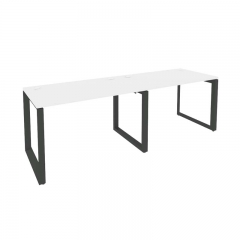 Рабочая станция на О-образном м/к Рива ONIX O.MO-RS-2.2.7 Белый Бриллиант/Антрацит
