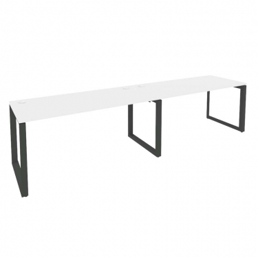 Рабочая станция на О-образном м/к Рива ONIX O.MO-RS-2.4.7 Белый Бриллиант/Антрацит