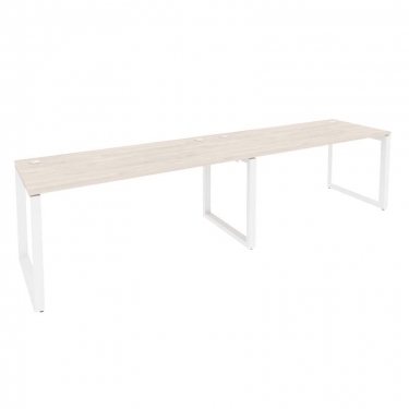 Рабочая станция на О-образном м/к Рива ONIX O.MO-RS-2.4.7 Денвер Светлый/Белый