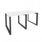 Рабочая станция на О-образном м/к Рива ONIX O.MO-RS-2.0.8 Белый Бриллиант/Антрацит