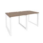 Рабочая станция на О-образном м/к Рива ONIX O.MO-RS-2.0.8 Дуб Аризона/Белый