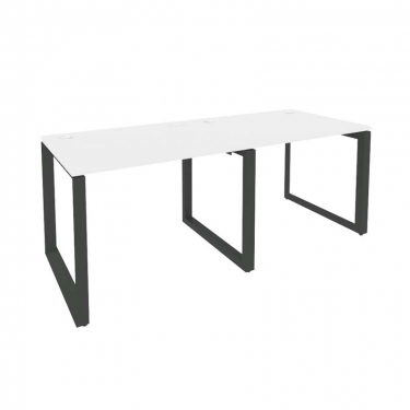 Рабочая станция на О-образном м/к Рива ONIX O.MO-RS-2.1.8 Белый Бриллиант/Антрацит