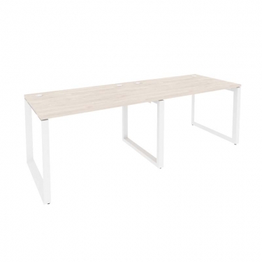 Рабочая станция на О-образном м/к Рива ONIX O.MO-RS-2.2.8 Денвер Светлый/Белый