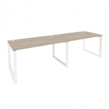 Рабочая станция на О-образном м/к Рива ONIX O.MO-RS-2.3.8 Дуб Аттик/Белый