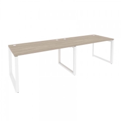 Рабочая станция на О-образном м/к Рива ONIX O.MO-RS-2.3.8 Дуб Аттик/Белый