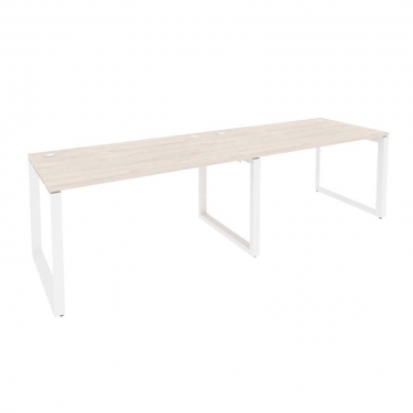 Рабочая станция на О-образном м/к Рива ONIX O.MO-RS-2.3.8 Денвер Светлый/Белый