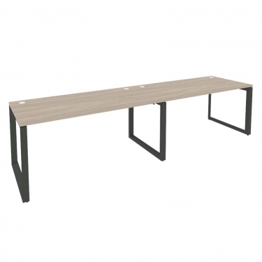 Рабочая станция на О-образном м/к Рива ONIX O.MO-RS-2.4.8 Дуб Аттик/Антрацит